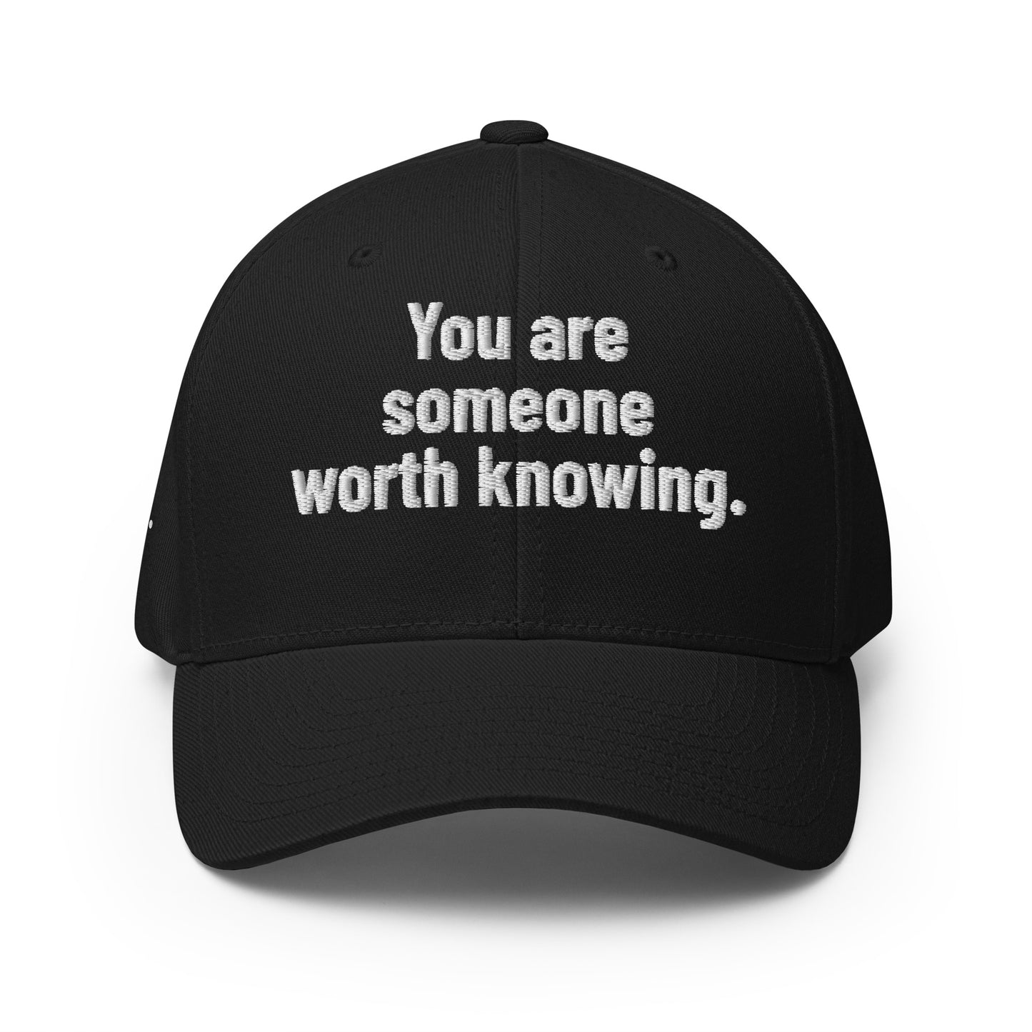 I'm Glad You're Here Structured Twill Cap