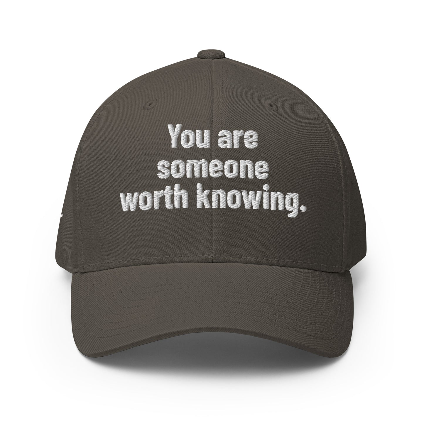 I'm Glad You're Here Structured Twill Cap