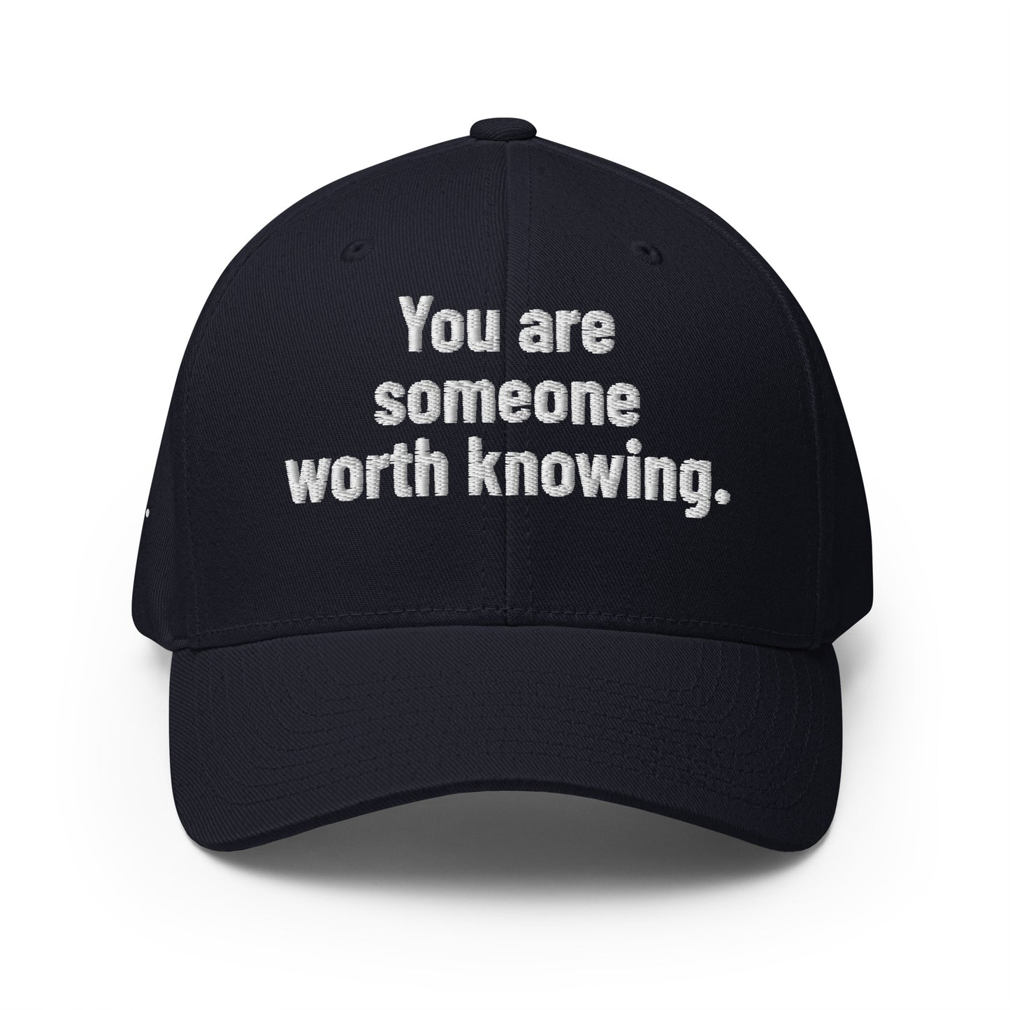 I'm Glad You're Here Structured Twill Cap