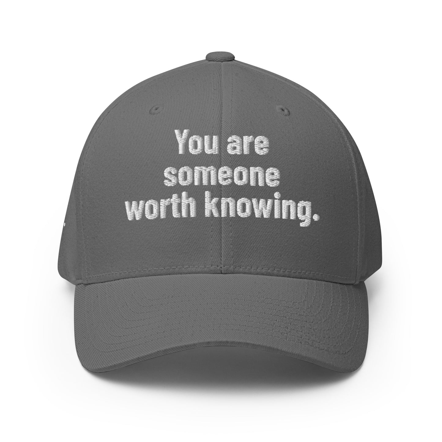 I'm Glad You're Here Structured Twill Cap