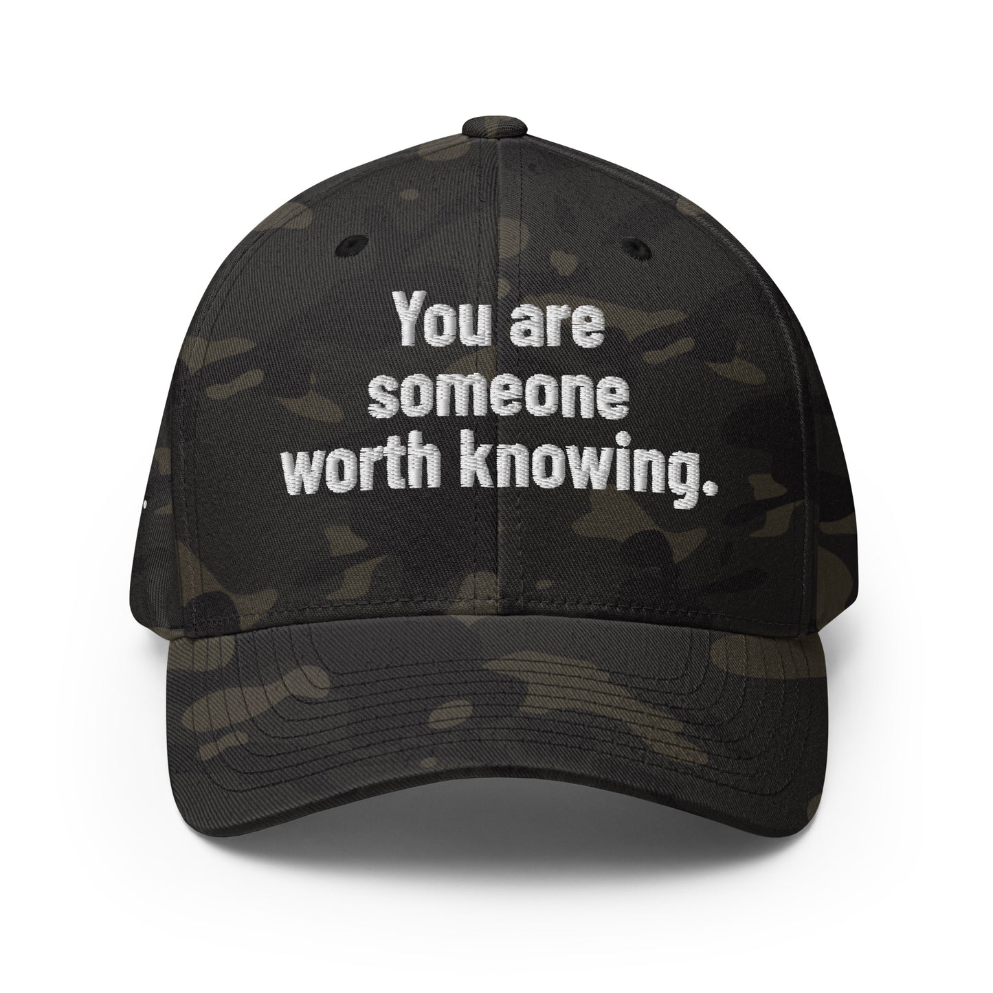 I'm Glad You're Here Structured Twill Cap