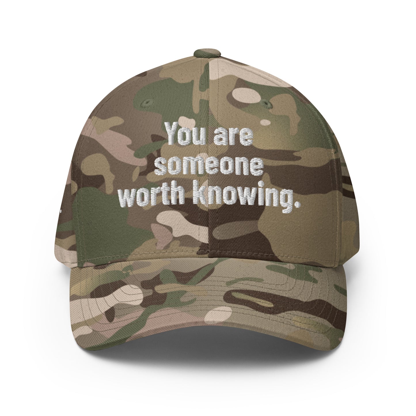 I'm Glad You're Here Structured Twill Cap