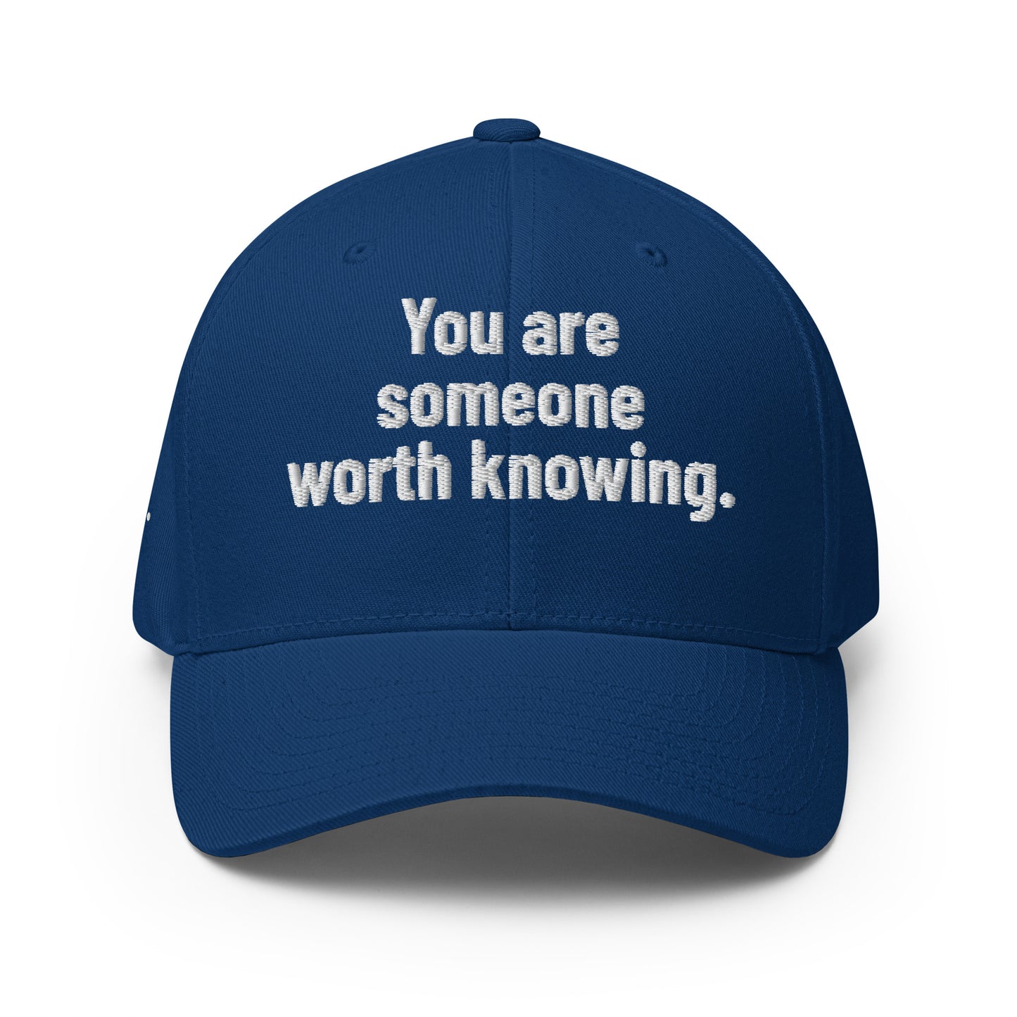 I'm Glad You're Here Structured Twill Cap