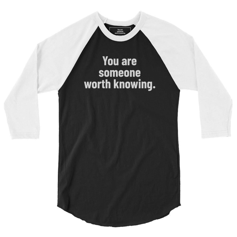 Unisex 3/4 Sleeve Shirt