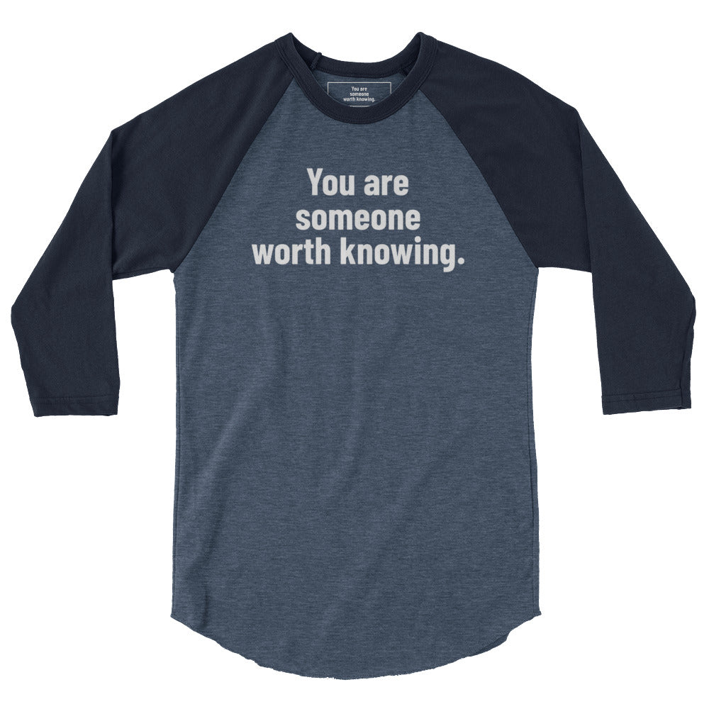 Unisex 3/4 Sleeve Shirt