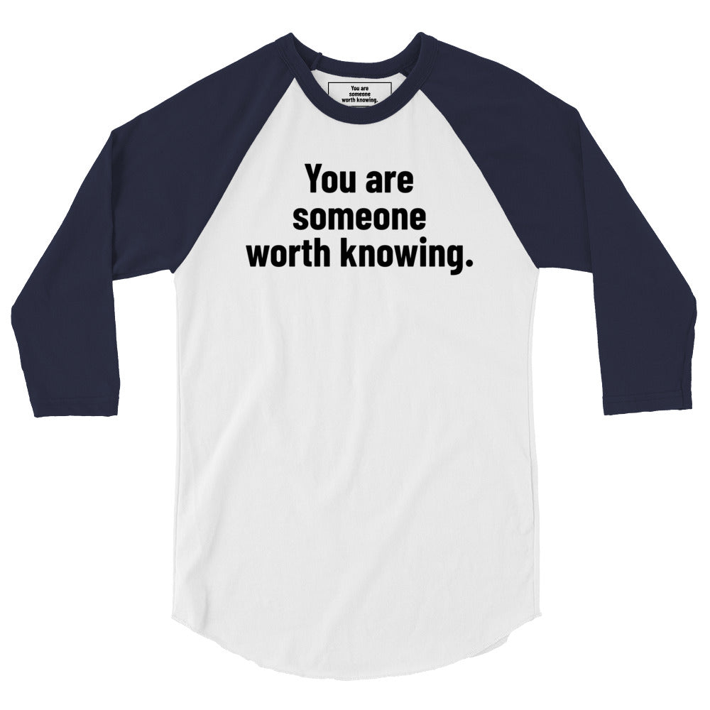 Unisex 3/4 Sleeve Shirt