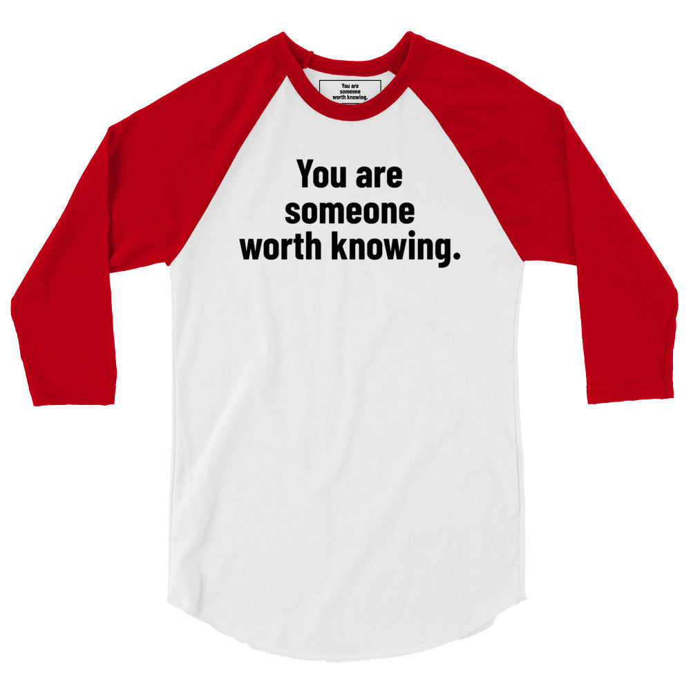 Unisex 3/4 Sleeve Shirt