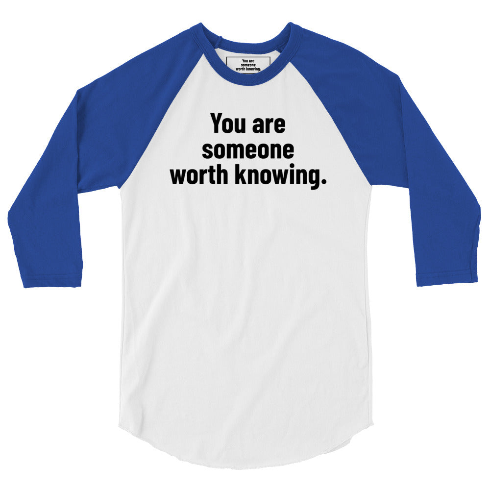 Unisex 3/4 Sleeve Shirt