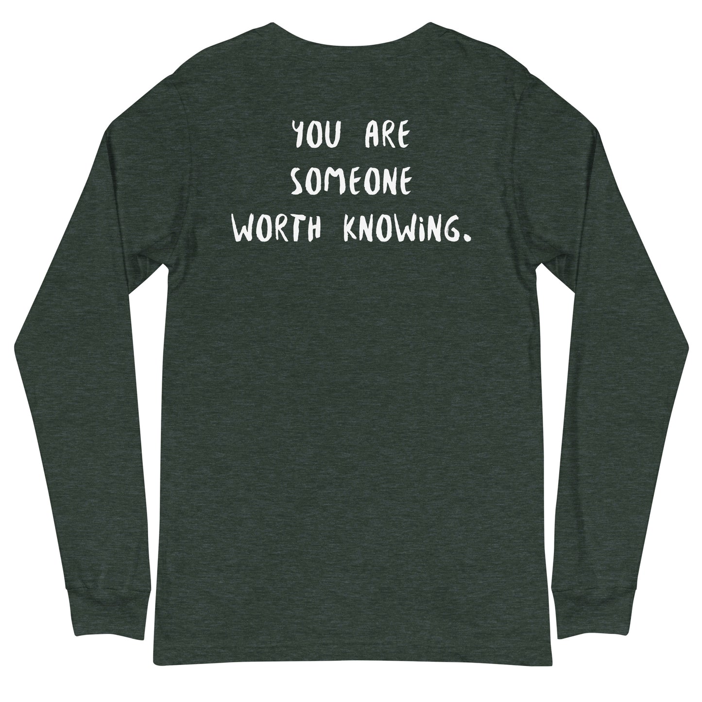 Unisex Inside We're All The Same Long Sleeve Tee