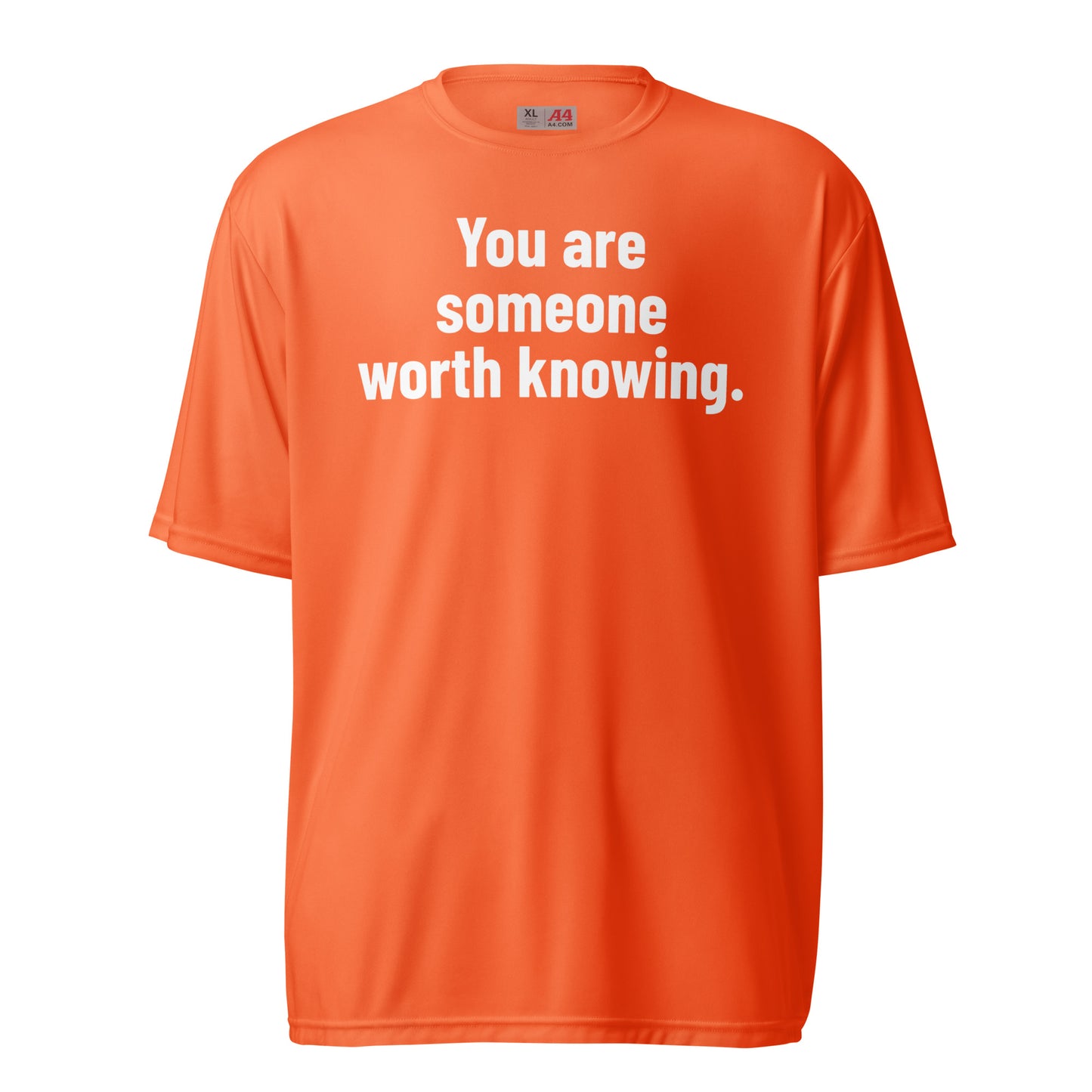 Unisex Performance Crew Neck T-Shirt