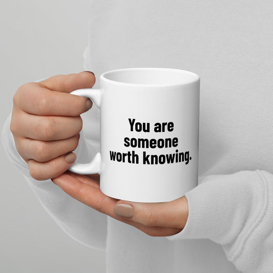 White Glossy Mug